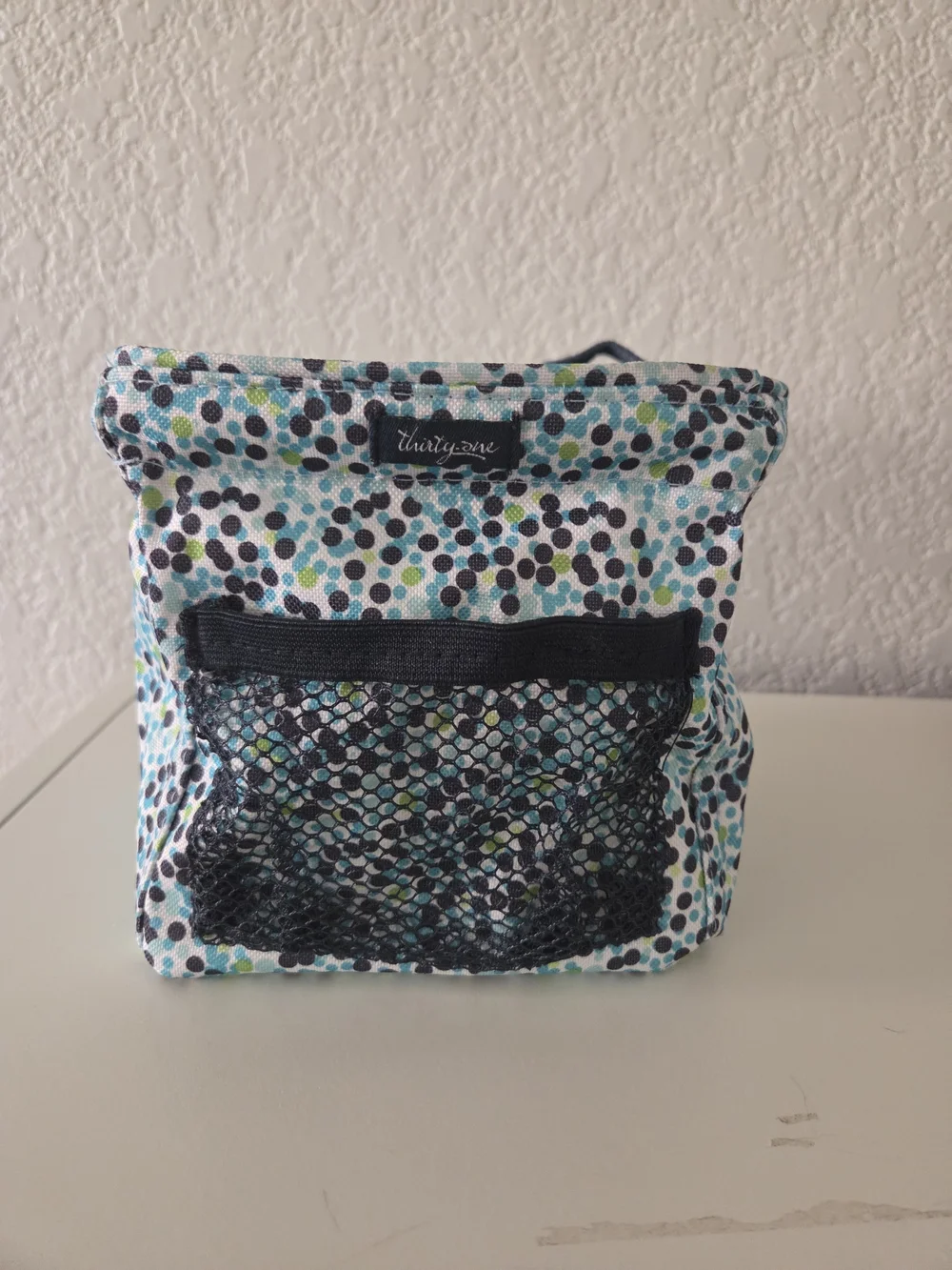 31 (Thirty-One) Little Carryall Cube - Blue Dots
